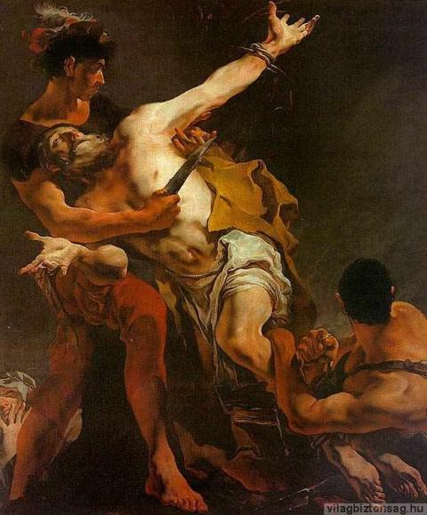 Szent Bertalan apostol mártíromsága (Giovanni Battista Tiepolo festménye)